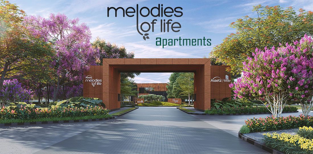 main elevation assetz melodies of life apartments